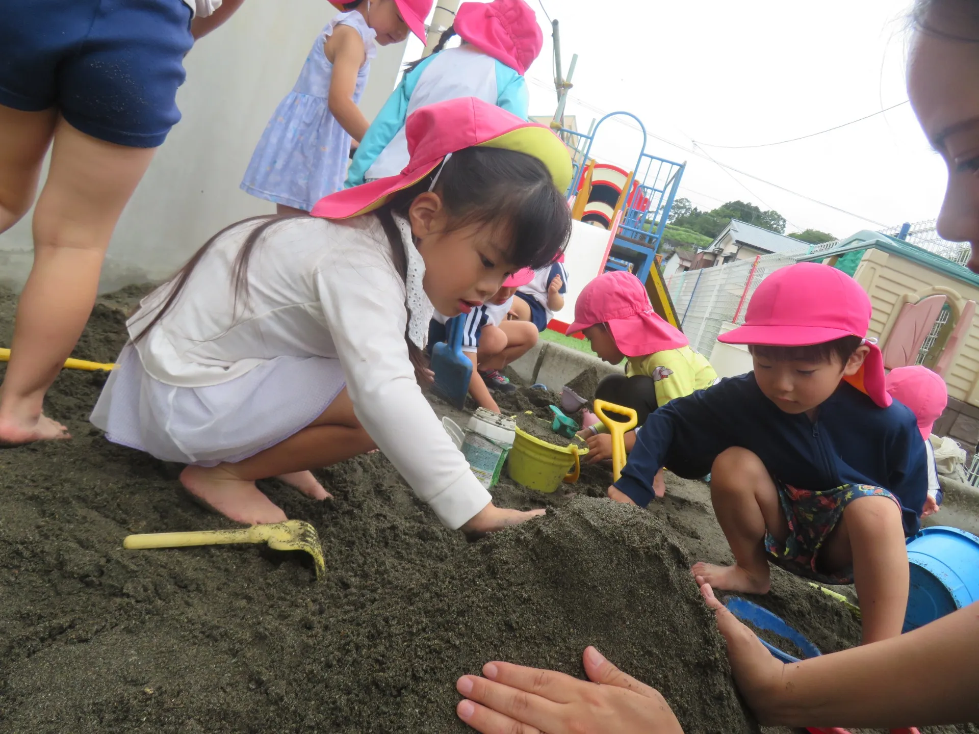 砂遊び