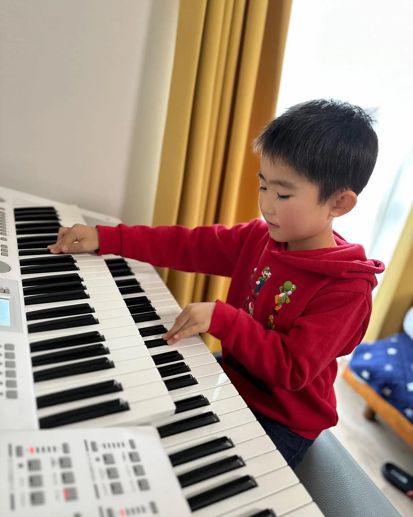 今日の担当は未満児クラスの甲斐愛美先生です♡