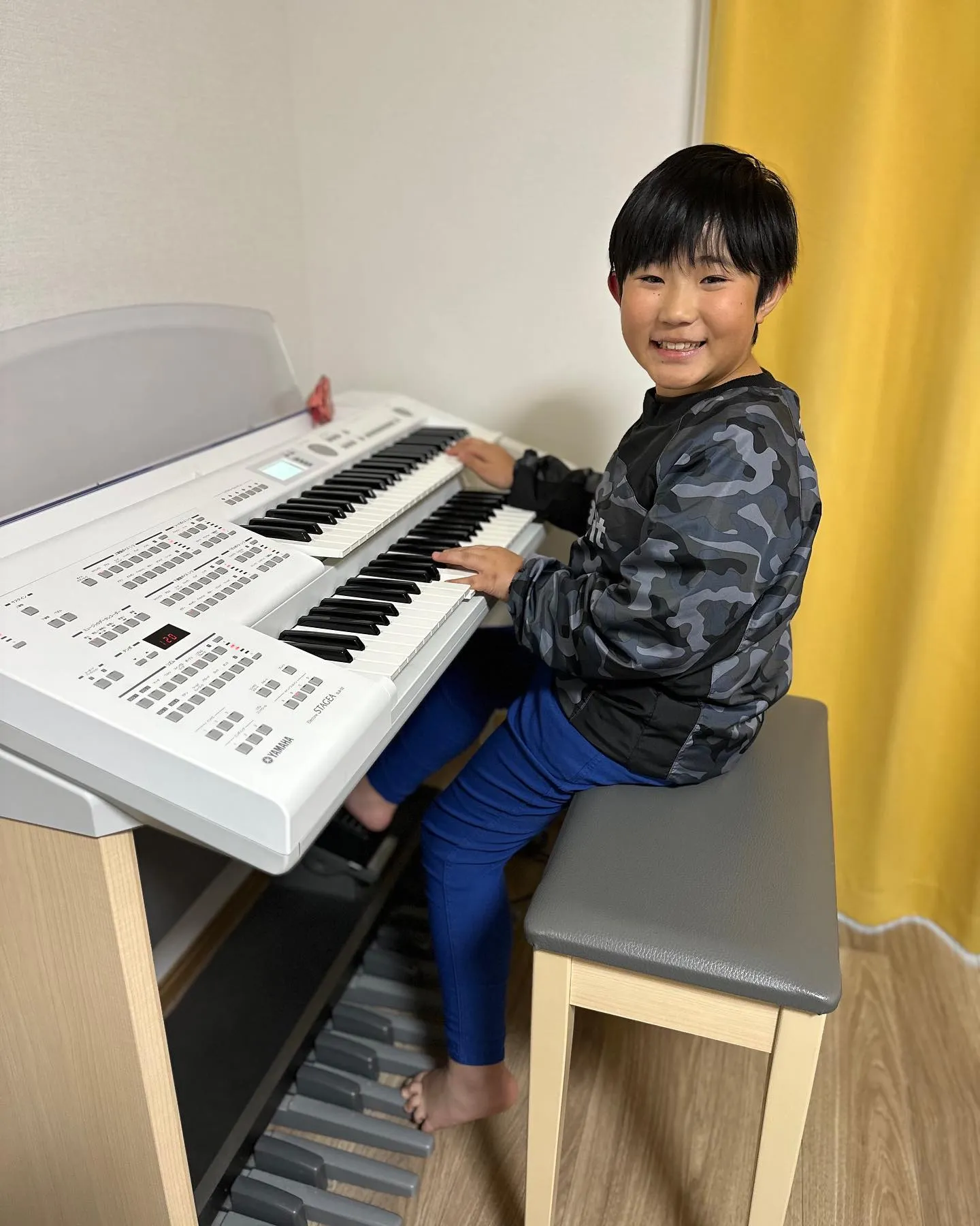 今日の担当は未満児クラスの甲斐愛美先生です♡