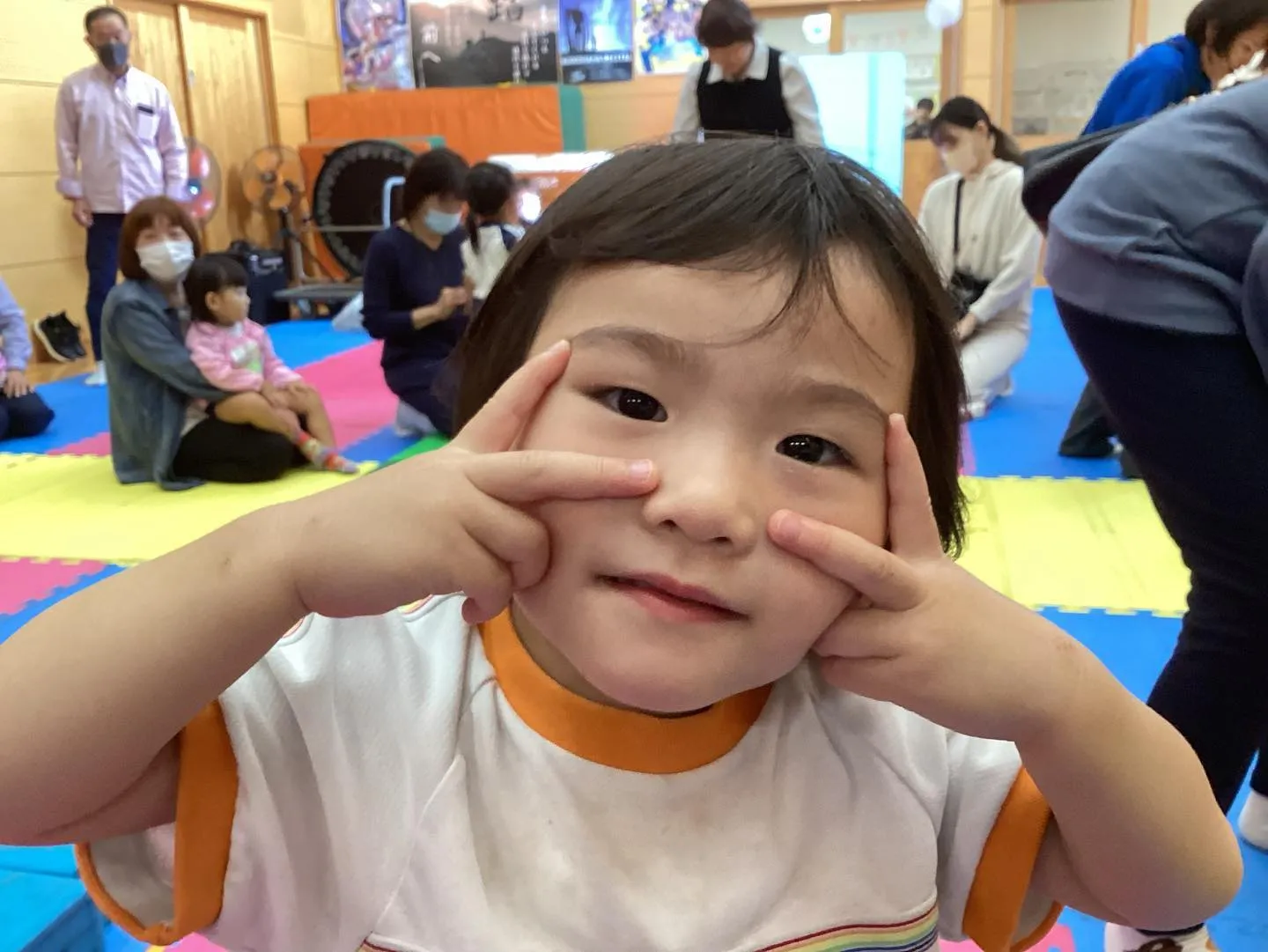 今日から園内はクリスマスの飾りつけをしてます🎄