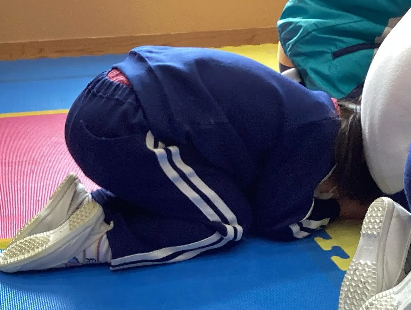 毎月の避難訓練。