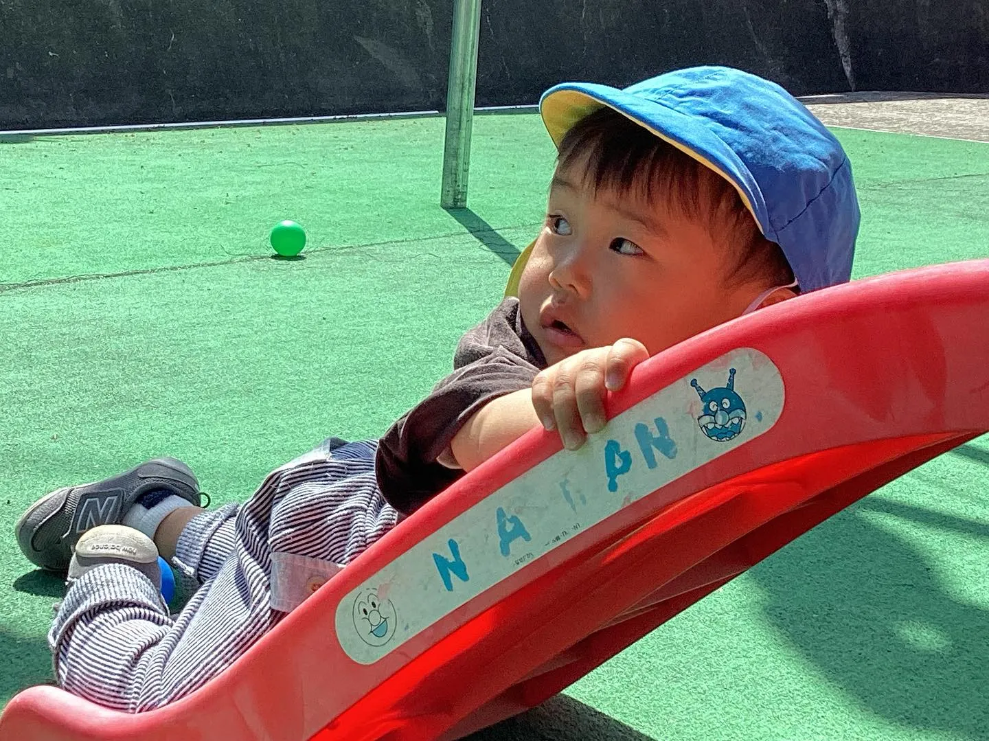 少しずつ日差しが強くなってきました☀️それでも子ども達は元気...