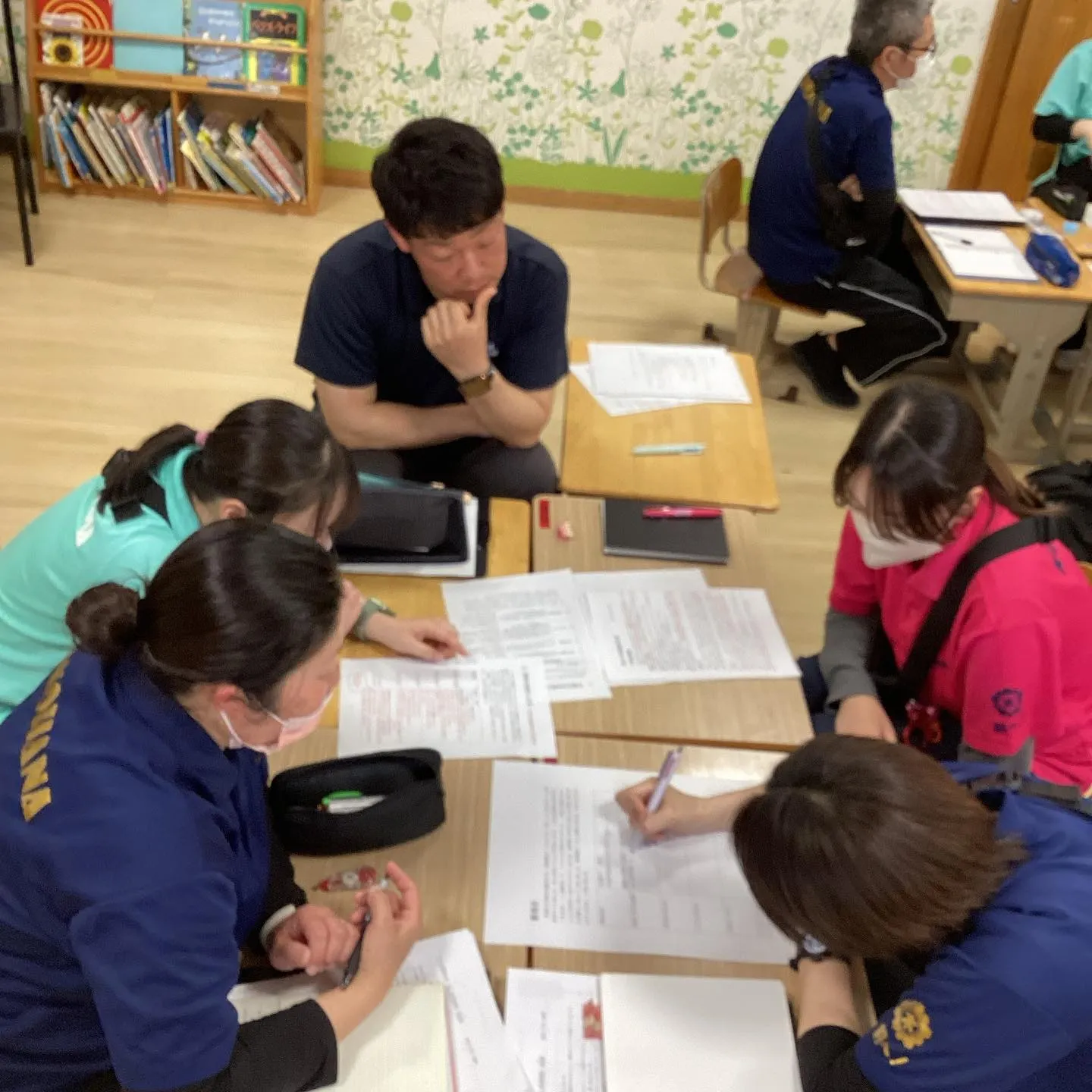 今日の年中長さんは高千穂高校のグラウンドでタイム測定🏃‍♂️...