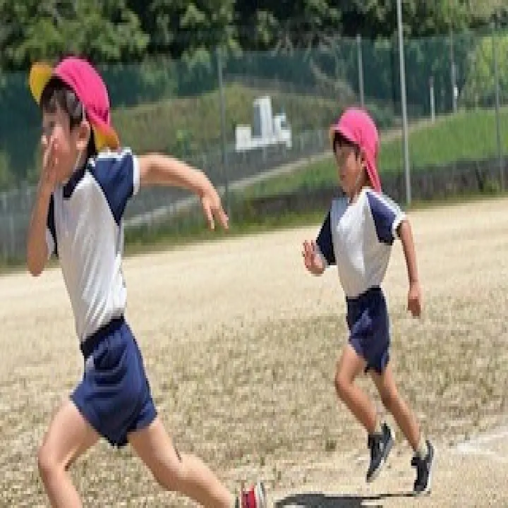 年中長組のタイム測定🏃‍♂️