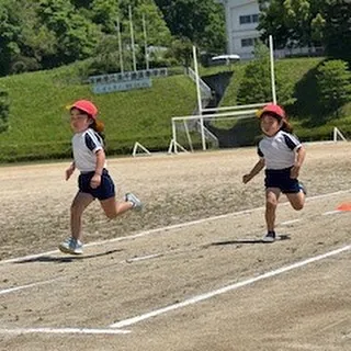 年中長組のタイム測定🏃‍♂️