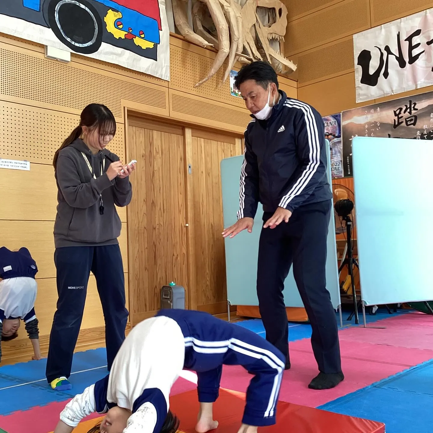 aちゃん：今日来る先生はだぁれ？