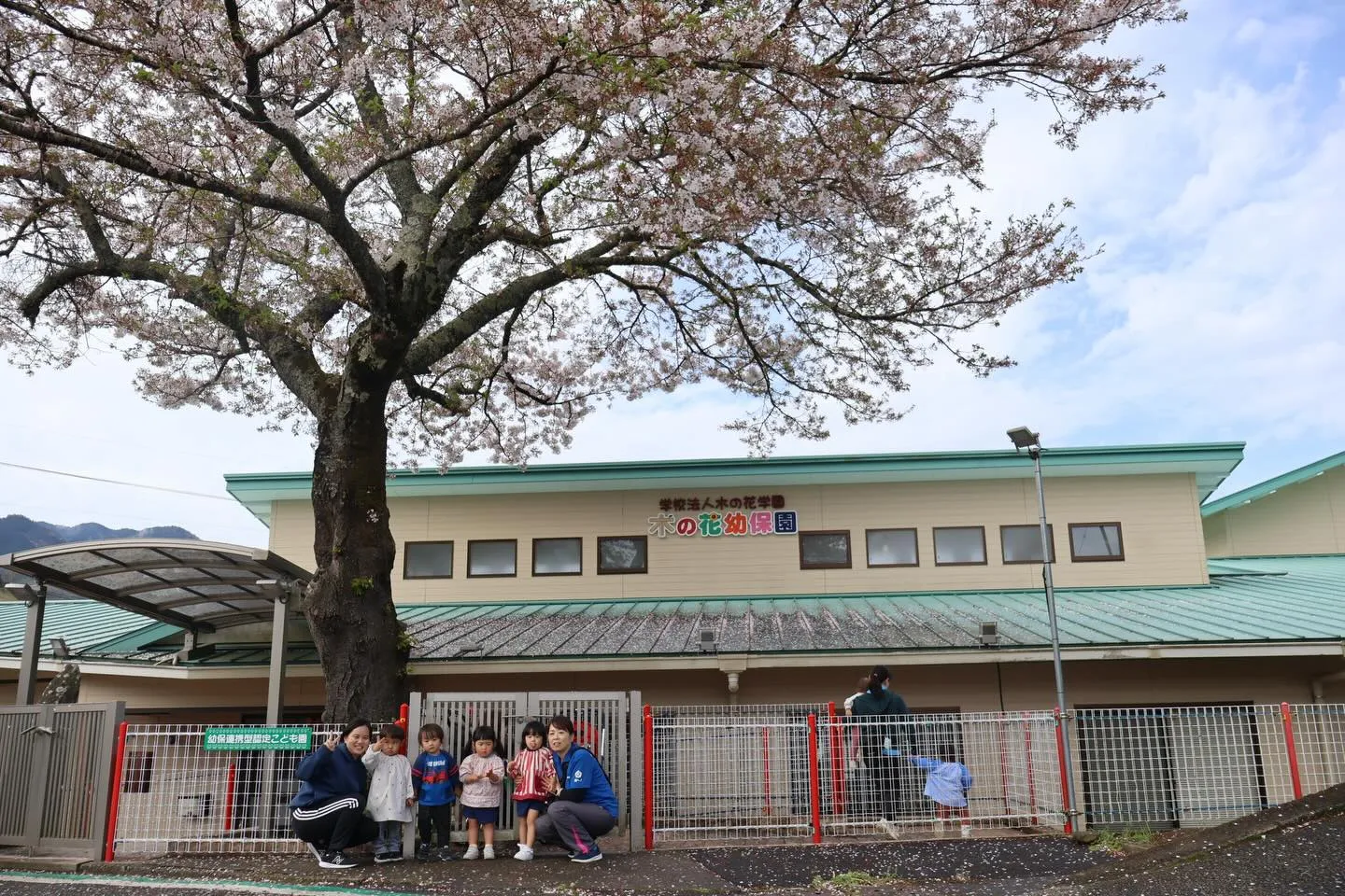 桜と未満児さん🌸👶🏻✨