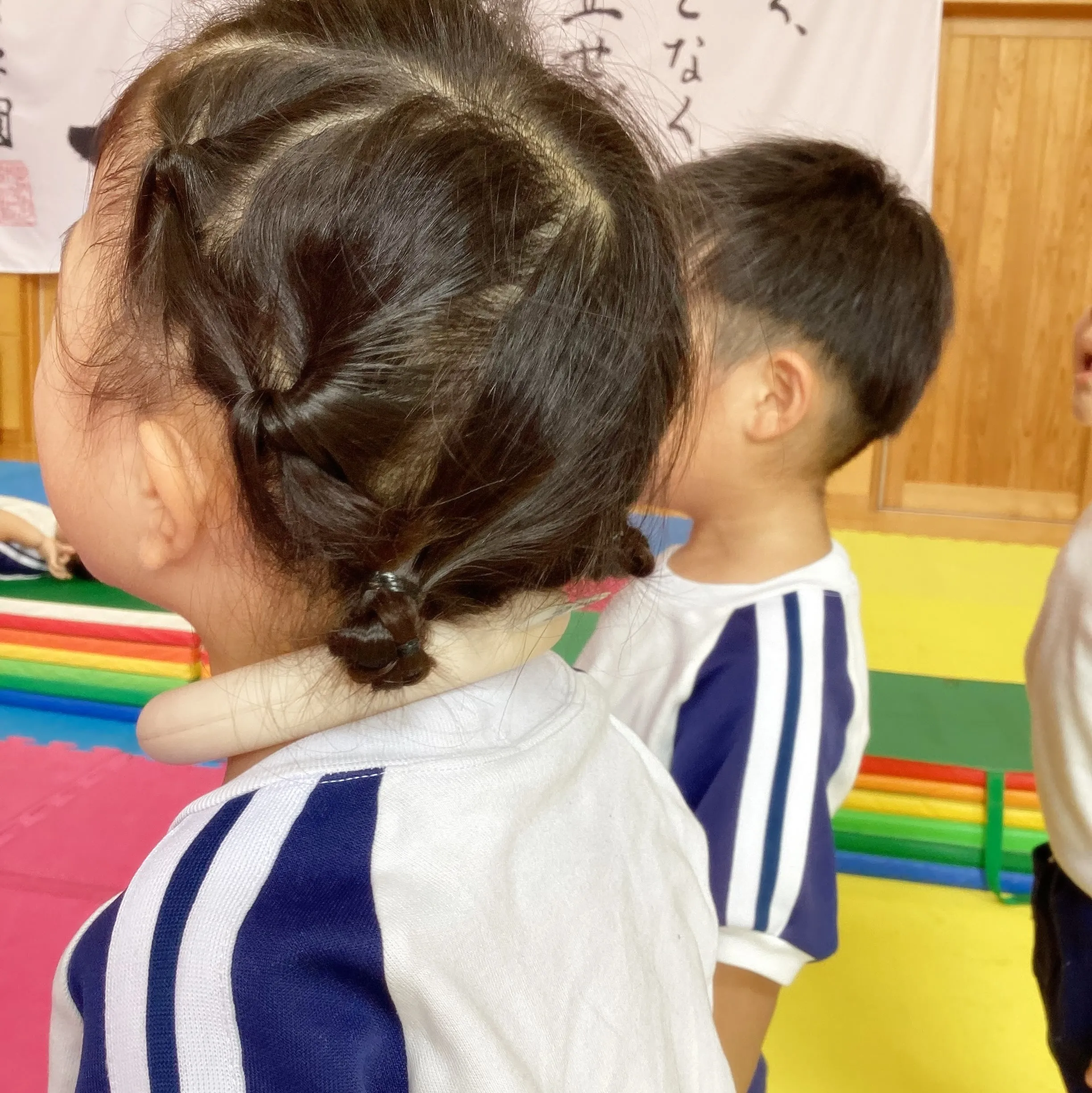ネッククーラーが嬉しい子ども達😆🧊
