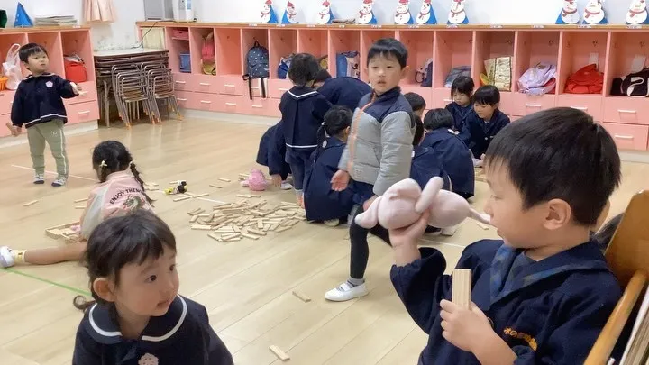 ｢○○ちゃん○○くん、お迎えだよ〜｣