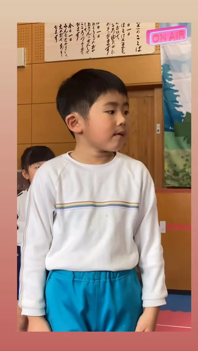 さくら組❀途中入園の二人\(ϋ)/\(ϋ)/