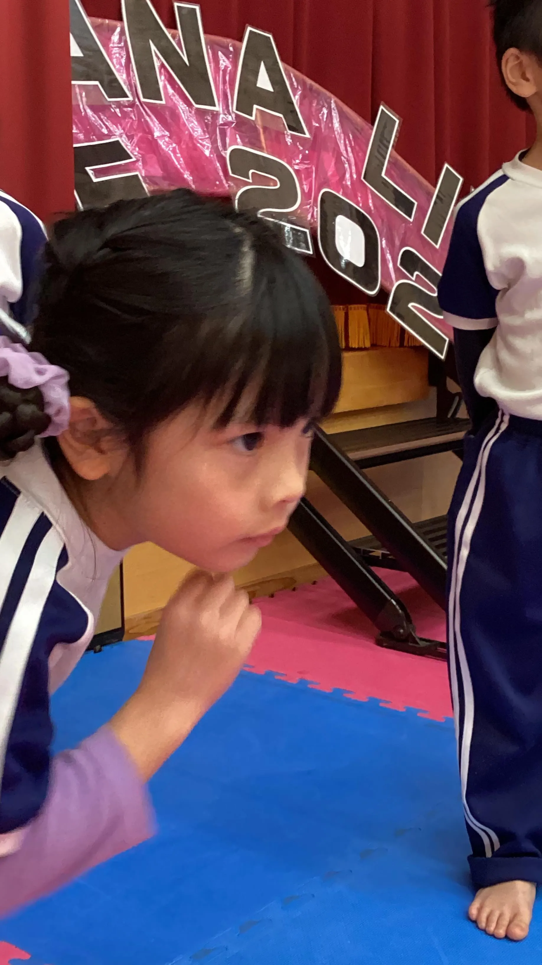 2年保育の体操だいすきな女の子🎀