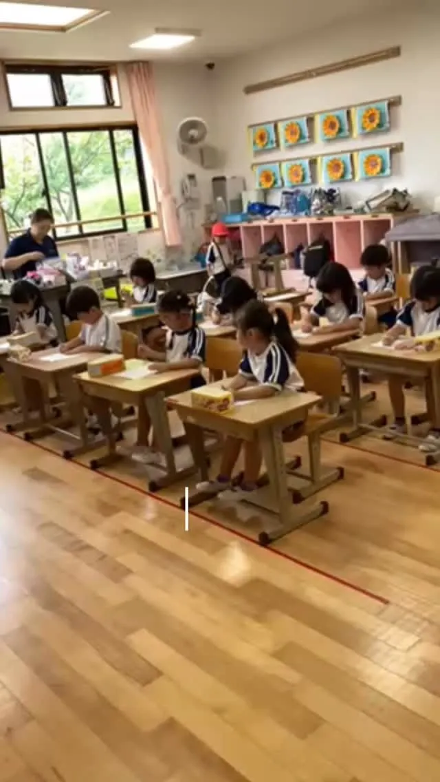 ひまわり組(年中)の1日☔️