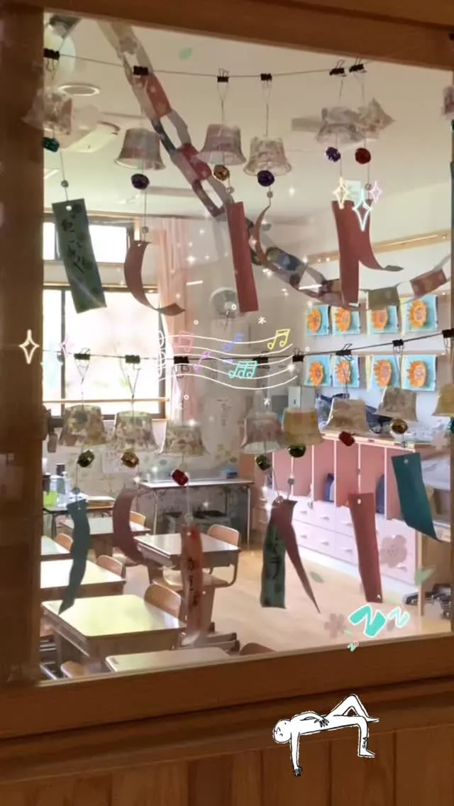 ひまわり組製作‪✂️🖍