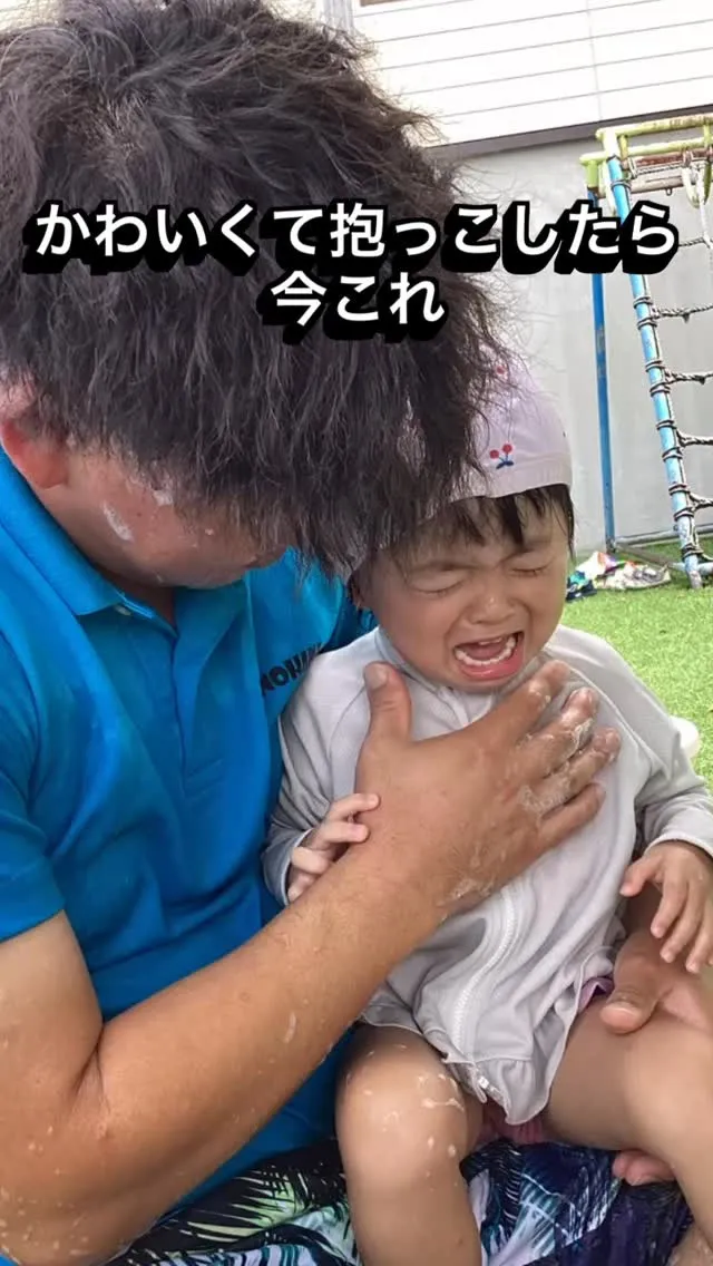 ☀️🌊ウォータースライダーのひと場面