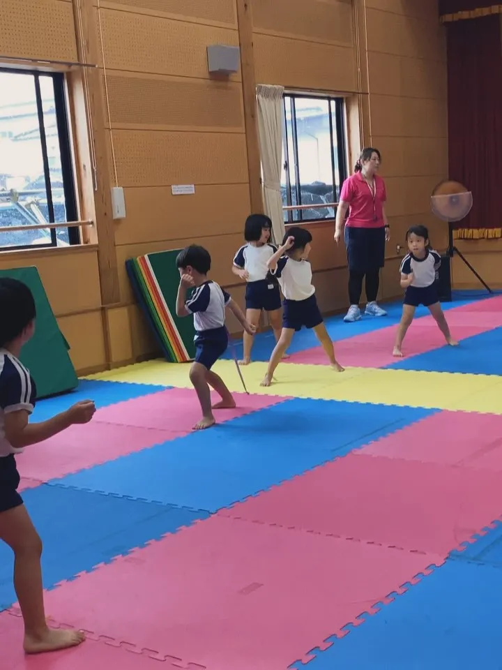 しっぽ取りゲームでかけっこ🏃‍♂️