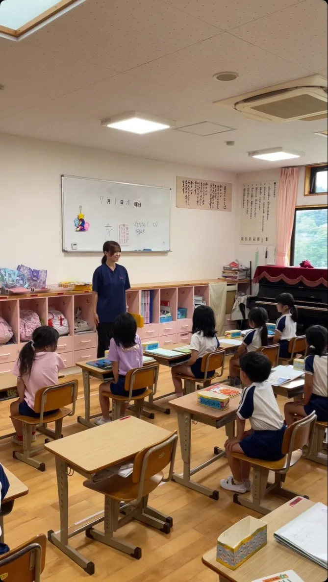 毎日ちょっとずつ小学校生活への練習✨️