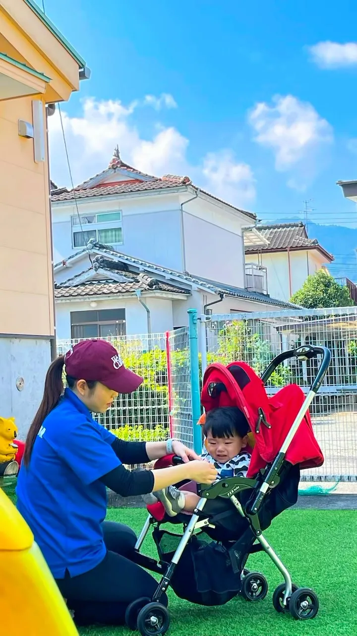 晴れた日は外遊び🔆‬
